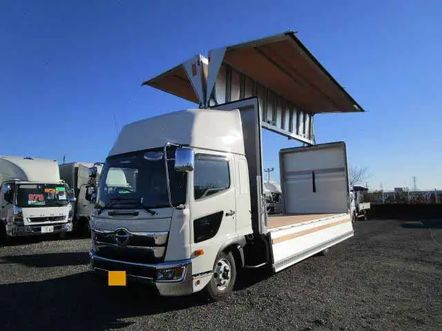 日野 レンジャー 中型/増トン ウイング パワーゲート エアサス の中古トラック【車両No.105766】