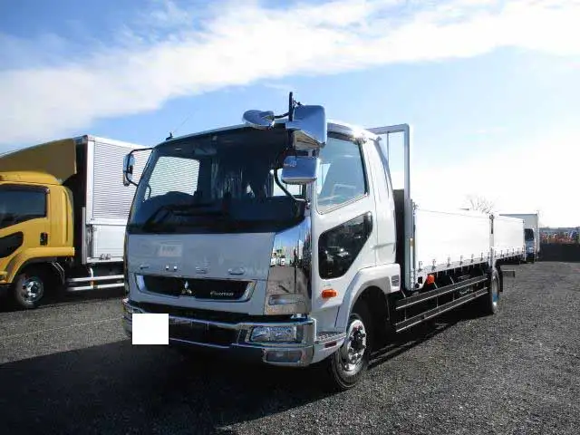 三菱 ファイター 中型/増トン 平ボディ アルミブロック ベッド の中古トラック【車両No.106109】