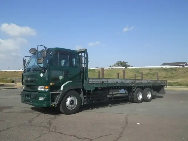 日産UD ビッグサム 大型 平ボディ 床鉄板 ベッド の中古トラック【車両No.105893】