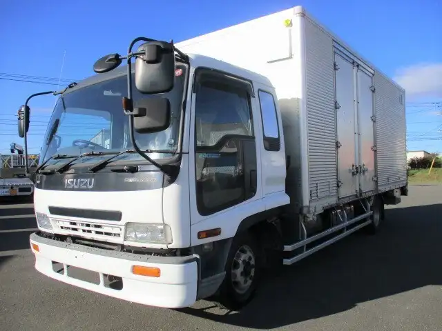 いすゞ フォワード 中型/増トン アルミバン エアサス サイドドア の中古トラック【車両No.105837】