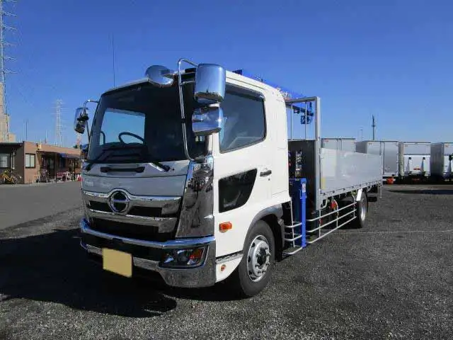 日野 レンジャー 中型/増トン クレーン付 アルミブロック エアサス の中古トラック【車両No.106704】