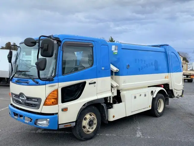 日野 レンジャー 中型/増トン パッカー車 回転ダンプ式 ベッド の中古トラック【車両No.106870】