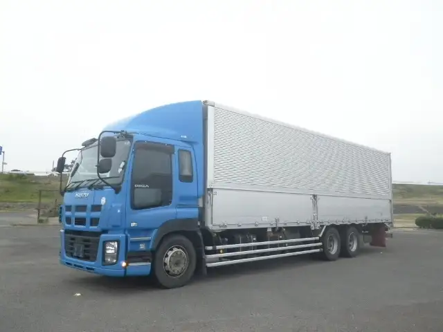 いすゞ ギガ 大型 ウイング 床鉄板 エアサス の中古トラック【車両No.106756】
