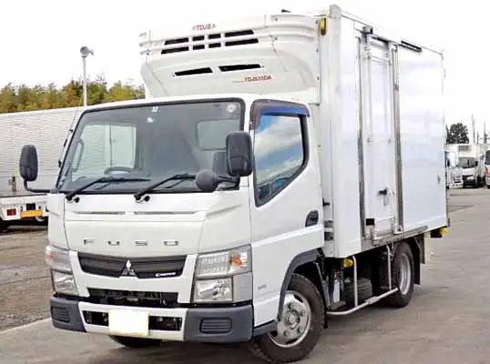 三菱 キャンター 小型 冷凍冷蔵 低温 床アルミ の中古トラック【車両No.106928】