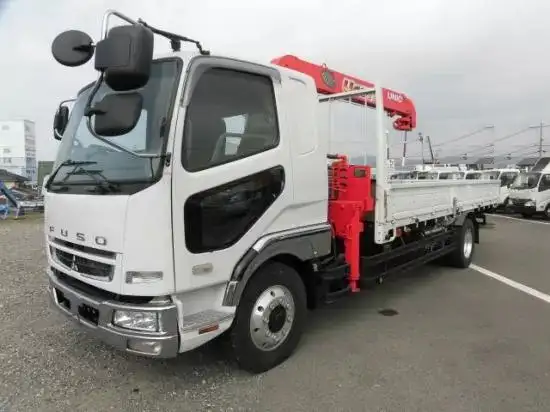 三菱 ファイター 中型/増トン クレーン付 4段 ラジコン の中古トラック【車両No.107296】