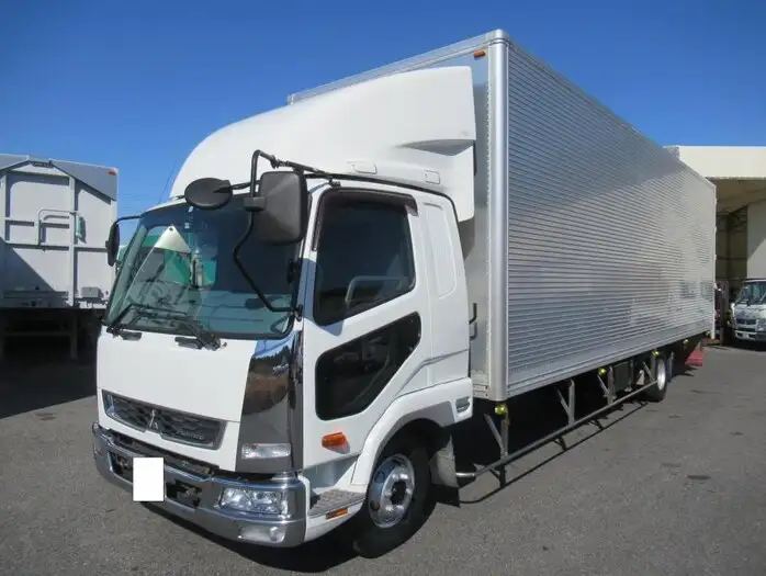 三菱 ファイター 中型/増トン アルミバン ベッド TKG-FK61F の中古トラック【車両No.106926】