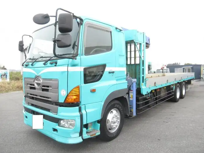 日野 プロフィア 大型 クレーン付 アルミブロック エアサス の中古トラック【車両No.107313】