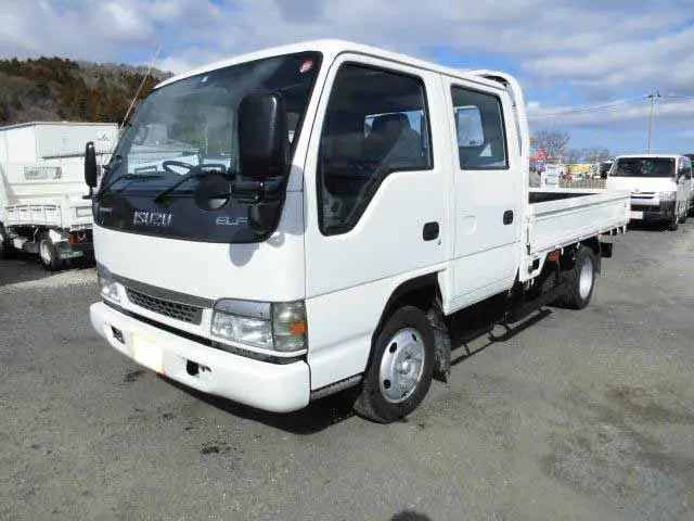 いすゞ エルフ 小型 平ボディ Wキャブ KR-NPR81LR の中古トラック【車両No.107438】