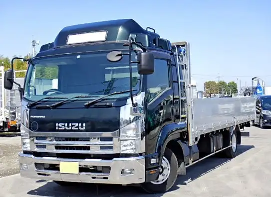 いすゞ フォワード 中型/増トン 平ボディ アルミブロック エアサス の中古トラック【車両No.107695】