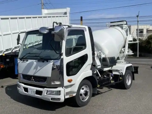 三菱 ファイター 中型/増トン ミキサー・ポンプ SKG-FK71F H23 の中古トラック【車両No.107448】