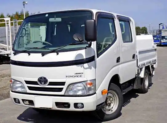 トヨタ トヨエース 小型 平ボディ Wキャブ パワーゲート の中古トラック【車両No.108126】