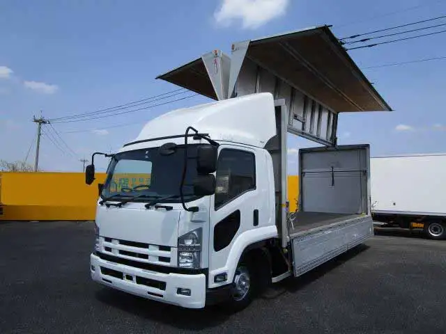 いすゞ フォワード 中型/増トン ウイング パワーゲート ベッド の中古トラック【車両No.108622】