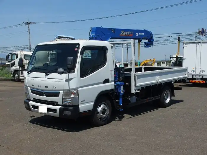 三菱 キャンター 小型 クレーン付 4段 ラジコン の中古トラック【車両No.108754】
