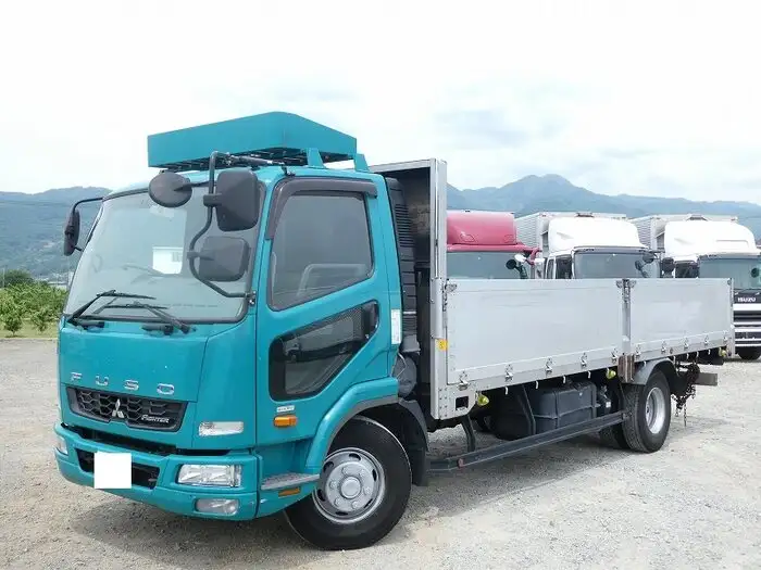 三菱 ファイター 中型/増トン 平ボディ アルミブロック TKG-FK71F の中古トラック【車両No.109166】