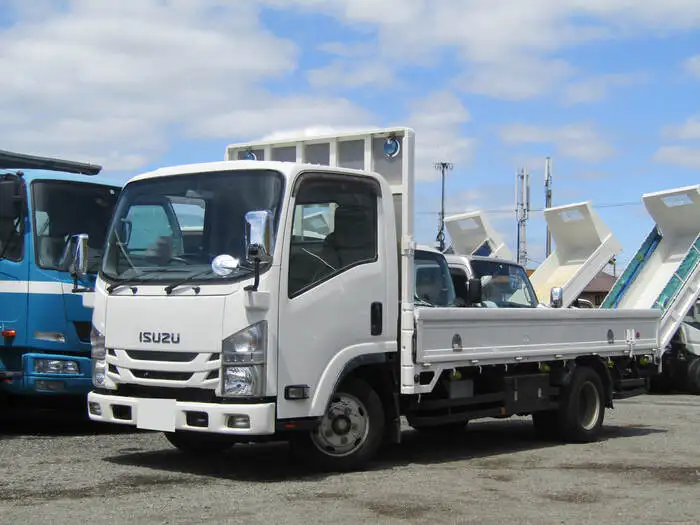 いすゞ エルフ 小型 平ボディ 床鉄板 TRG-NKR85AR の中古トラック【車両No.109033】