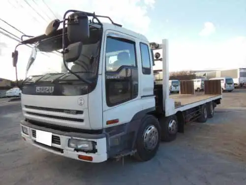 いすゞ ギガ 大型 車両重機運搬 ウインチ ベッド の中古トラック【車両No.109102】