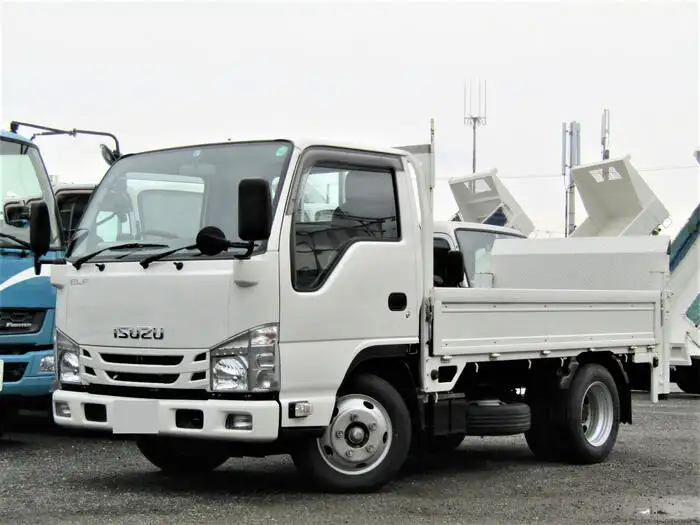 いすゞ エルフ 小型 平ボディ パワーゲート 床鉄板 の中古トラック【車両No.109474】