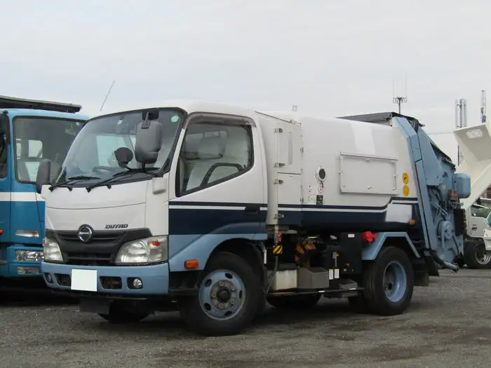 日野 デュトロ 小型 パッカー車 回転ダンプ式 TKG-XZU600X の中古トラック【車両No.109498】