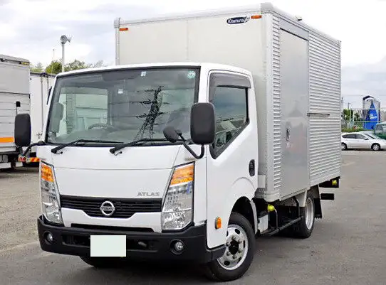 日産 アトラス 小型 アルミバン サイドドア シャッター式 の中古トラック【車両No.109486】