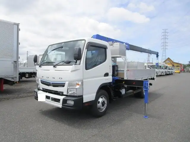 三菱 キャンター 小型 クレーン付 アルミブロック 4段 の中古トラック【車両No.109579】
