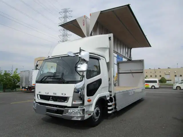 三菱 ファイター 中型/増トン ウイング パワーゲート エアサス の中古トラック【車両No.109610】