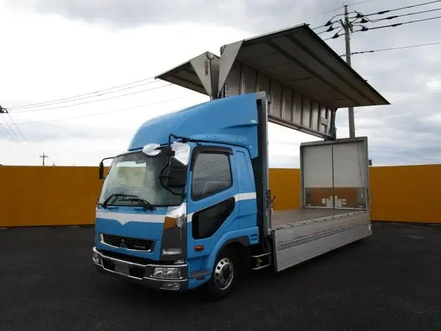 三菱 ファイター 中型/増トン ウイング パワーゲート エアサス の中古トラック【車両No.110357】