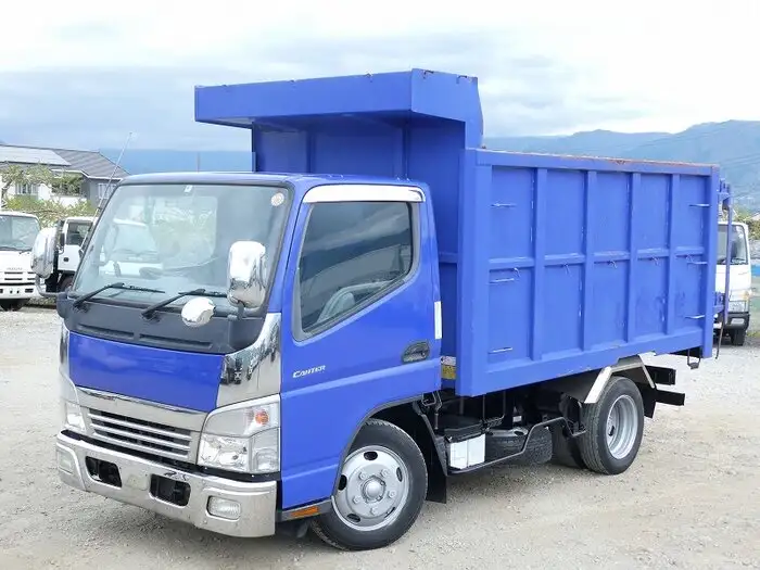 三菱 キャンター 小型 ダンプ 土砂禁 PDG-FE71DD の中古トラック【車両No.110402】