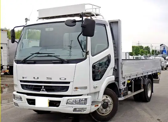 三菱 ファイター 中型/増トン 平ボディ アルミブロック PDG-FK71R の中古トラック【車両No.110406】
