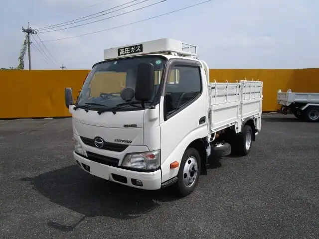 日野 デュトロ 小型 平ボディ パワーゲート 床鉄板 の中古トラック【車両No.110705】