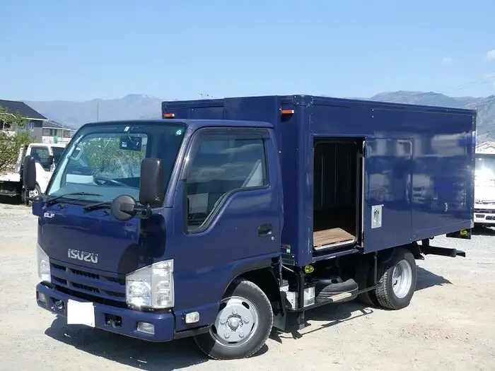 いすゞ エルフ 小型 冷凍冷蔵 低温 床アルミ の中古トラック【車両No.110703】
