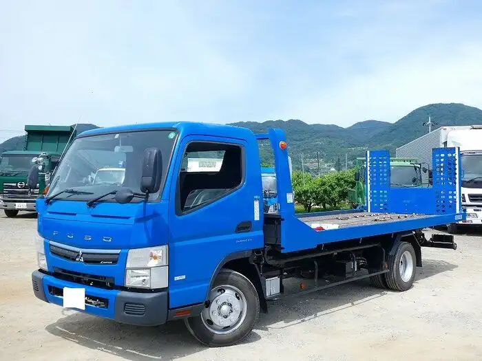 三菱 キャンター 小型 車両重機運搬 ラジコン ウインチ の中古トラック【車両No.110682】