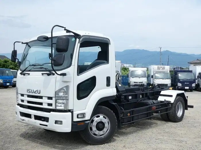 いすゞ フォワード 中型/増トン アームロール コンテナ付き シングルホイスト の中古トラック【車両No.111091】