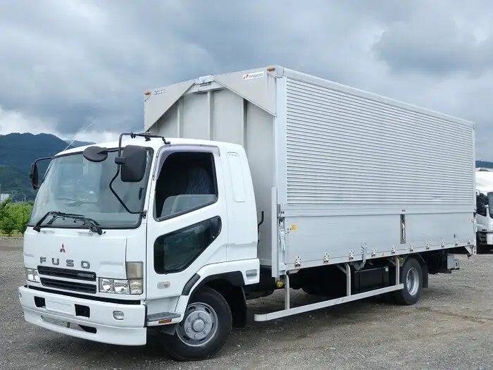 三菱 ファイター 中型/増トン ウイング パワーゲート エアサス の中古トラック【車両No.111172】