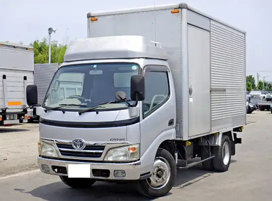 トヨタ ダイナ 小型 アルミバン サイドドア シャッター式 の中古トラック【車両No.111009】