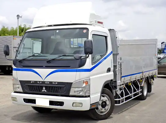 三菱 キャンター 小型 平ボディ パワーゲート 床鉄板 の中古トラック【車両No.111006】