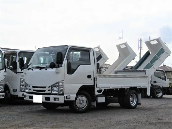 いすゞ エルフ 小型 平ボディ パワーゲート 床鉄板 の中古トラック【車両No.111413】