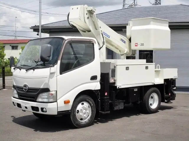 日野 デュトロ 小型 高所・建柱車 高所作業車 電工仕様 の中古トラック【車両No.111689】