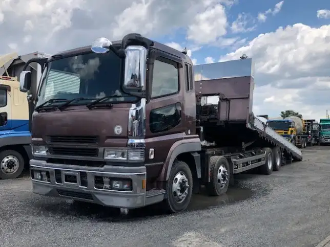 三菱 スーパーグレート 大型 車両重機運搬 ラジコン ウインチ の中古トラック【車両No.111694】