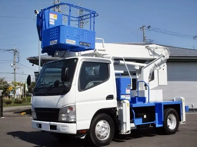 三菱 キャンター 小型 高所・建柱車 高所作業車 PDG-FE73D の中古トラック【車両No.111784】