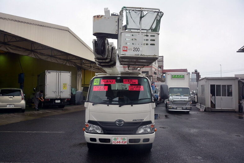 日野 デュトロ 小型 高所・建柱車 高所作業車 TKG-XZU650F｜画像4