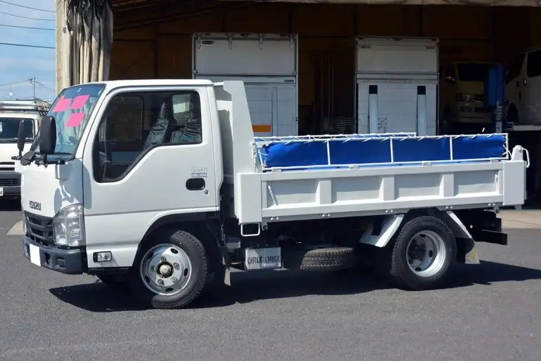 いすゞ エルフ 小型 ダンプ 強化 コボレーン の中古トラック【車両No.111941】