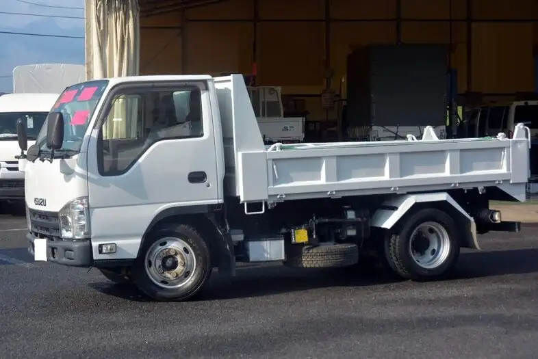 いすゞ エルフ 小型 ダンプ ローダー 強化 の中古トラック【車両No.111948】