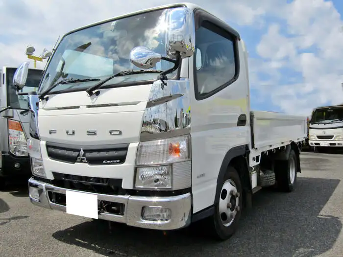 三菱 キャンター 小型 平ボディ 床鉄板 TKG-FBA20 の中古トラック【車両No.112152】