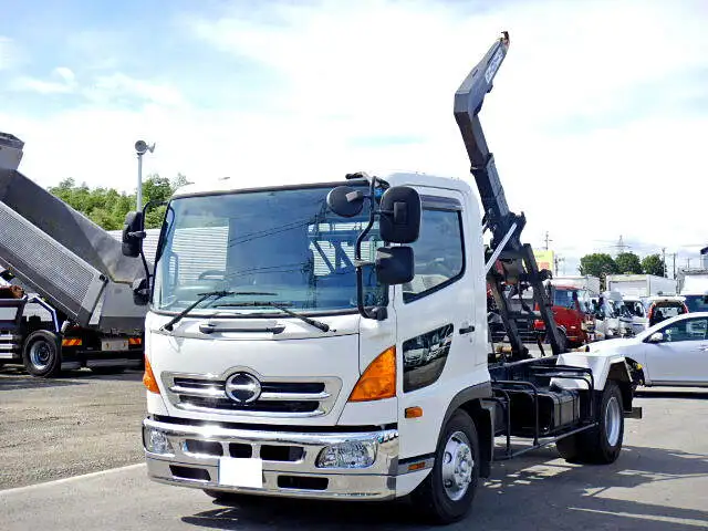 日野 レンジャー 中型/増トン アームロール ツインホイスト TKG-FC9JEAA の中古トラック【車両No.112166】
