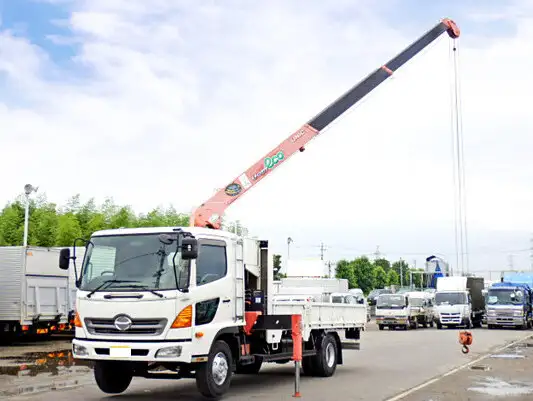 日野 レンジャー 中型/増トン クレーン付 3段 ラジコン の中古トラック【車両No.112173】