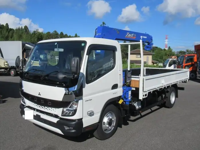 三菱 キャンター 小型 クレーン付 4段 ラジコン の中古トラック【車両No.112445】