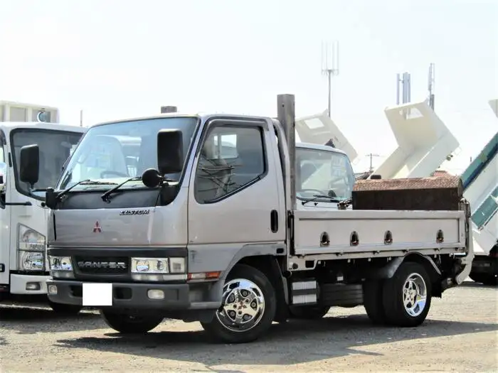 三菱 キャンター 小型 平ボディ パワーゲート 床鉄板 の中古トラック【車両No.112588】