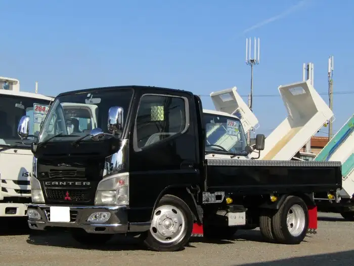 三菱 キャンター 小型 平ボディ PA-FE70DB H19 の中古トラック【車両No.112565】