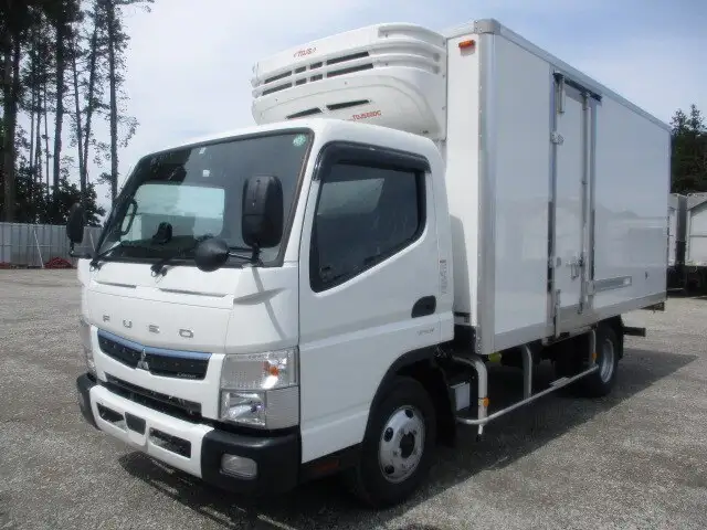 三菱 キャンター 小型 冷凍冷蔵 低温 床アルミ の中古トラック【車両No.112720】