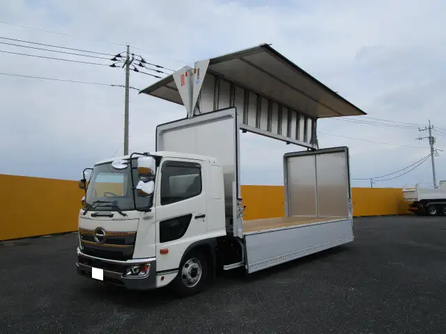 日野 レンジャー 中型/増トン ウイング エアサス ベッド の中古トラック【車両No.112750】
